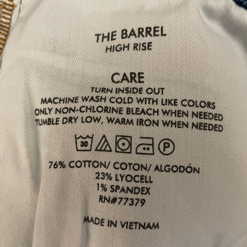 Ann Taylor The Barrel High Rise Women's Jeans 16 - Picture 9 of 10